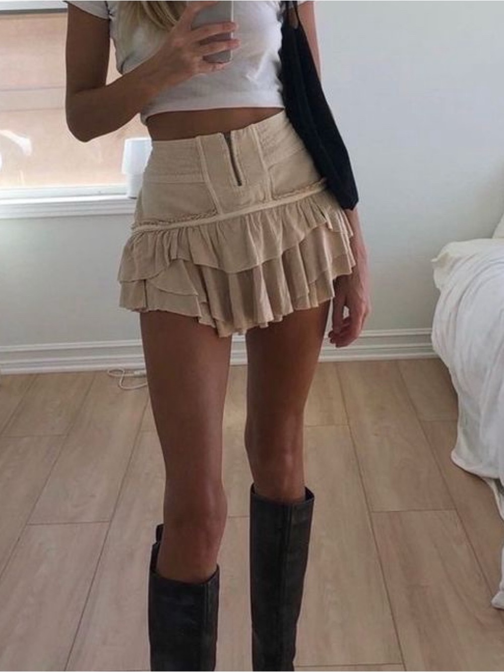 Free People Frostbite Mini Skirt